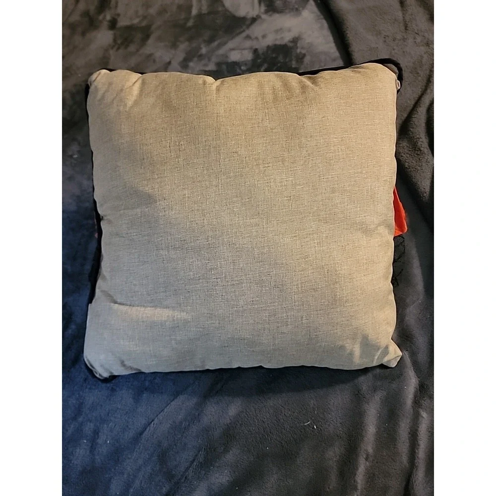Decorative Halloween Pillow I Put A Spell On You‎ Witch Beige White Orange Black